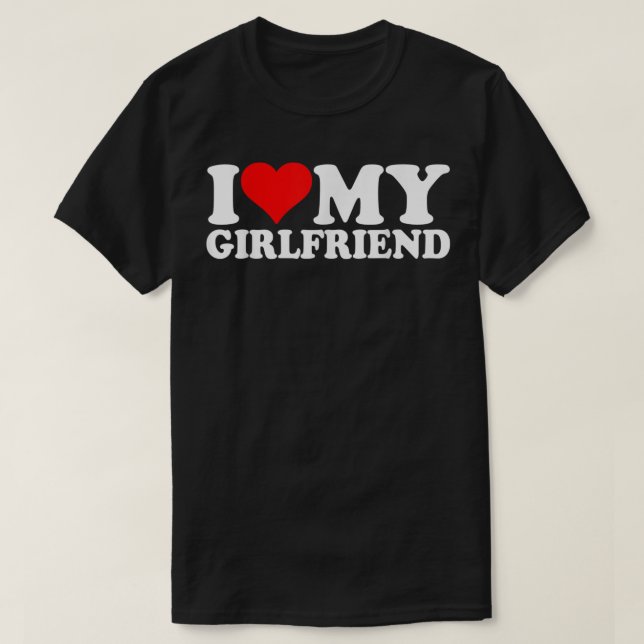 Camiseta Amo A Mi Novia (Diseño del anverso)