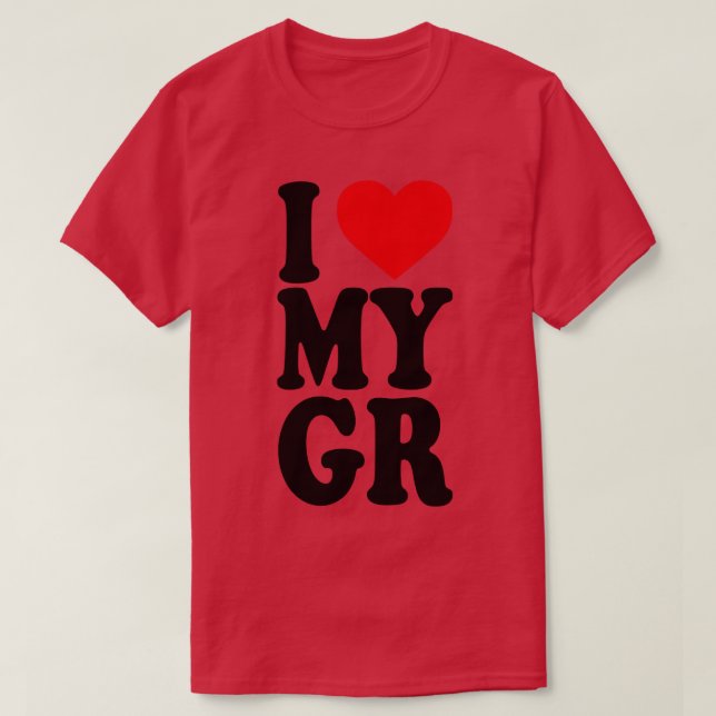 Camiseta Amo a mi novia 12 (Diseño del anverso)