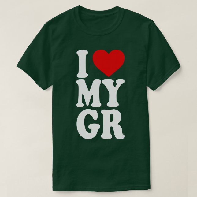 Camiseta Amo a mi novia 12 (Diseño del anverso)