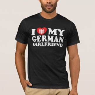 Camiseta Amo a mi novia alemana