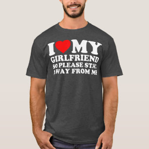 Camiseta Amo A Mi Novia Amo A Mi Novia Caliente Así Que