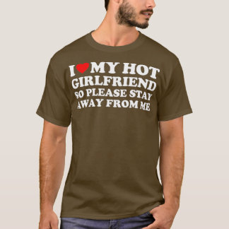 Camiseta Amo A Mi Novia Amo A Mi Novia Caliente Así Que