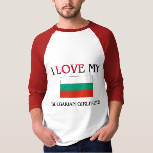 Camiseta Amo a mi novia búlgara