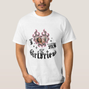 Camiseta Amo a mi novia - Cebra - DingusDesign