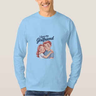 Camiseta Amo a mi novia - Corazón