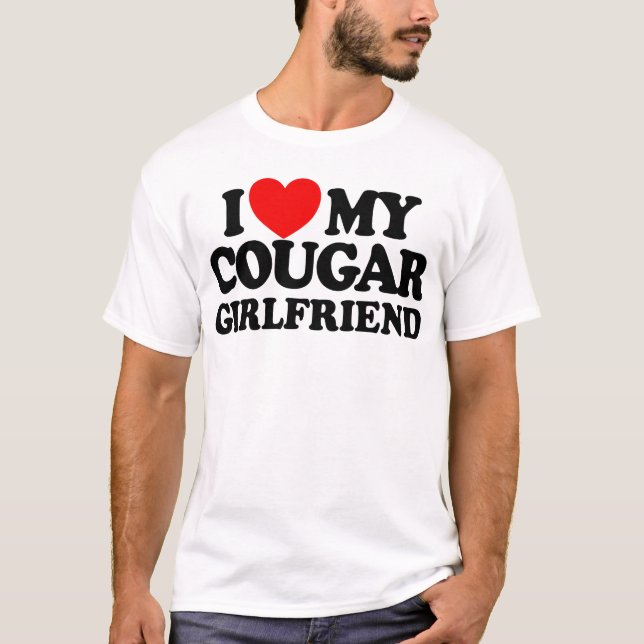 Camiseta Amo A Mi Novia Cougar (Anverso)
