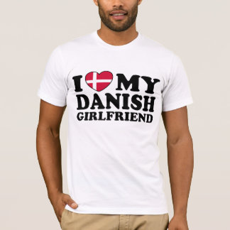 Camiseta Amo A Mi Novia Danesa