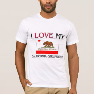 Camiseta Amo a mi novia de California