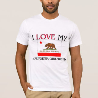 Camiseta Amo a mi novia de California