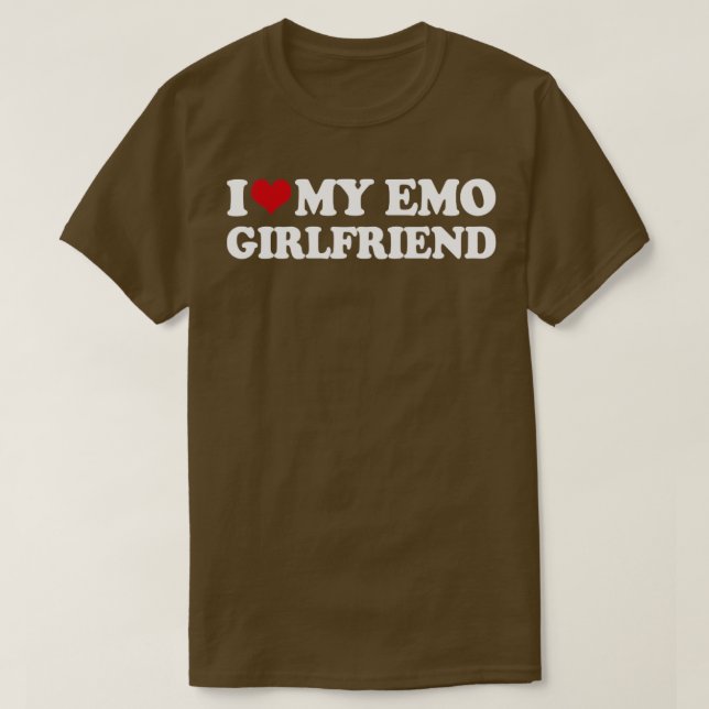 Camiseta Amo A Mi Novia De Emo1 (Diseño del anverso)