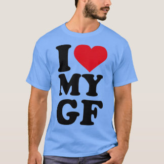 Camiseta Amo a mi novia de GF