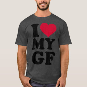 Camiseta Amo a mi novia de GF