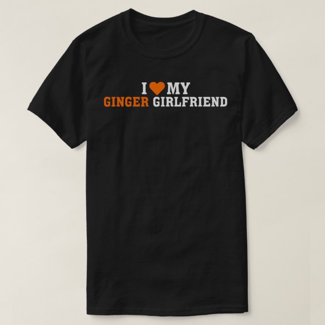 Camiseta Amo A Mi Novia De Redhead (Diseño del anverso)