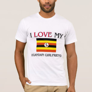 Camiseta Amo a mi novia del Ugandan