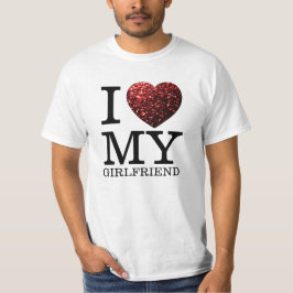 Camiseta Amo a mi novia despierta el corazón Día de San Val