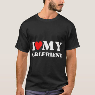 Camiseta Amo a mi novia Día de San Valentín Heart Girlfrie