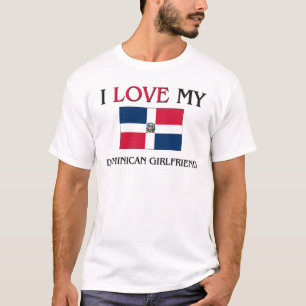Camiseta Amo a mi novia dominicana