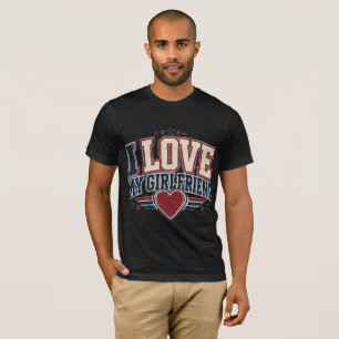 Camiseta Amo a mi novia Es mi persona favorita Vint