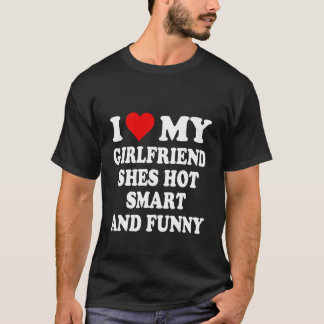 Camiseta Amo a mi novia es sexy y divertida