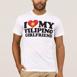 Camiseta Amo a mi novia filipina