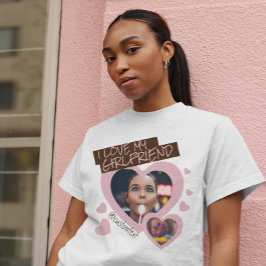 Camiseta Amo a mi novia | Foto del Personalizado 2