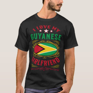 Camiseta Amo a mi novia guyanesa