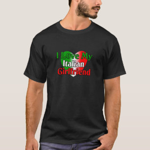 Camiseta Amo a mi novia italiana