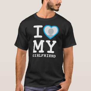 Camiseta Amo A Mi Novia Más Que Nunca Foto
