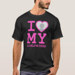 Camiseta Amo A Mi Novia Más Que Nunca Foto<br><div class="desc">Crea tu propio I Love My Girlfriend más que nunca Photo Text T-Shirt con esta moderna y divertida plantilla de camisa que incluye una fresca foto de sardinas y de novia en un enorme corazón rosa de neón fucsia. Añade tu propia foto, tu nombre o cualquier texto personalizado. El diseño...</div>