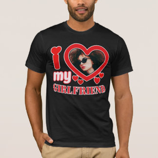 Camiseta Amo A Mi Novia Personalizada