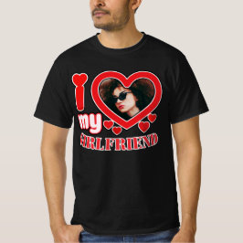 Camiseta Amo A Mi Novia Personalizada