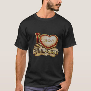 Camiseta Amo a mi novia personalizado
