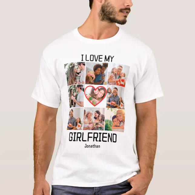 Camisa personalizada, Amo la camiseta personalizada, I Heart Custom Text  Shirt, Personalizar camisa, Camisetas personalizadas, Camisetas