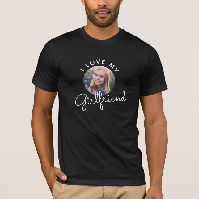 Camiseta Amo a mi novia Personalizado El día de San Valentí (Anverso)
