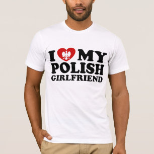 Camiseta Amo a mi novia polaca