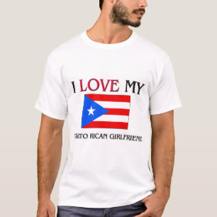 Camiseta Amo A Mi Novia Puertorriqueña