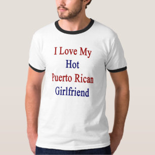 Camiseta Amo a mi novia puertorriqueña caliente