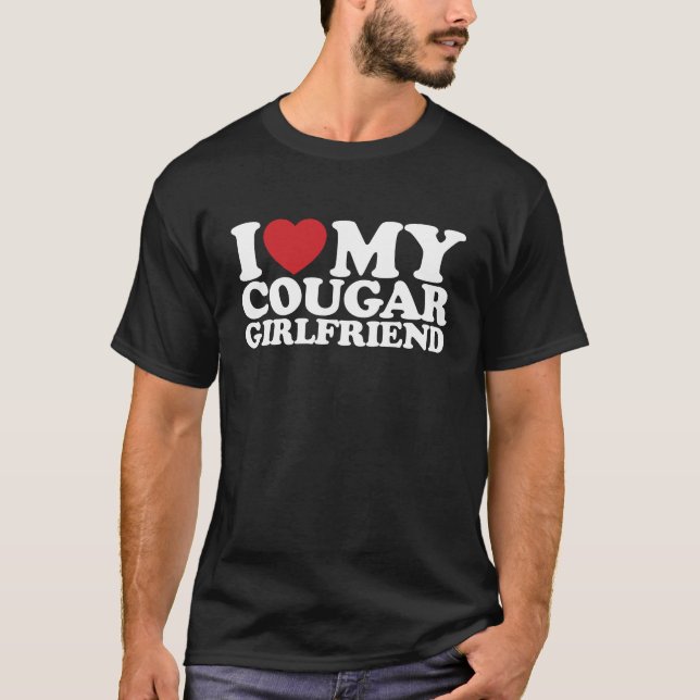 Camiseta Amo a mi novia puma (Anverso)