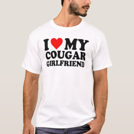 Camiseta Amo a mi novia puma - Diseño de texto