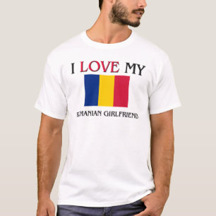 Camiseta Amo a mi novia rumana