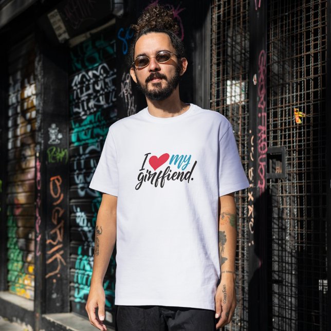 Camiseta Amo a mi novia -una expresión perfecta de amor (Subido por el creador)