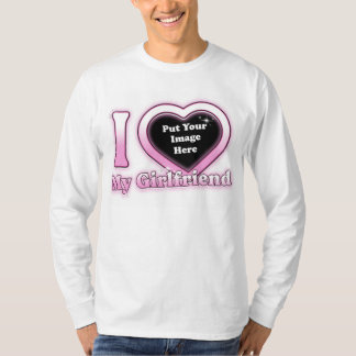 Camiseta Amo a mi novia Valentine T-Shirt, Personalizado de