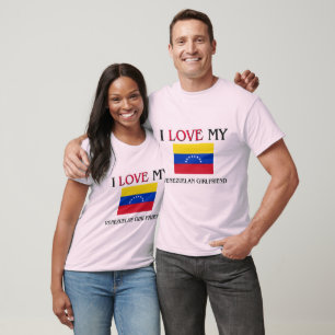 Camiseta Amo a mi novia venezolana