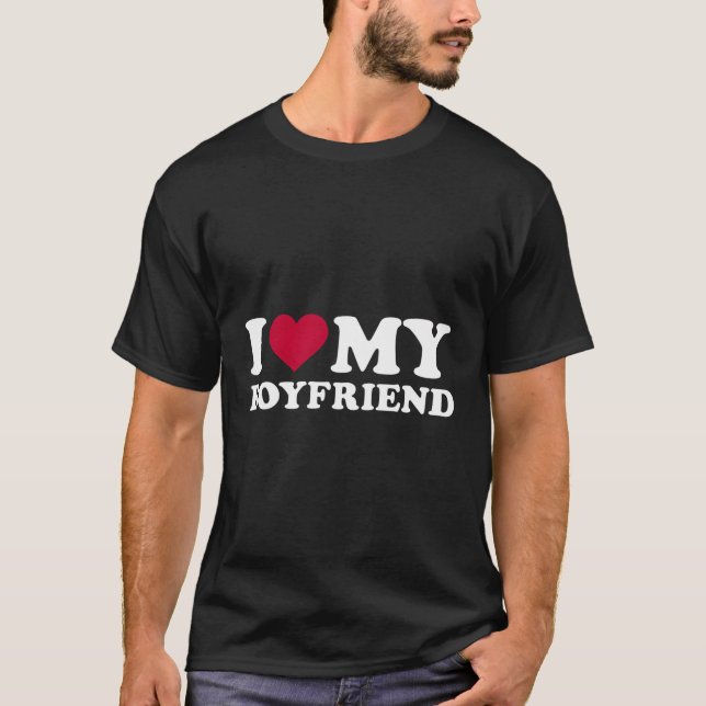 Camiseta Amo A Mi Novio (Anverso)