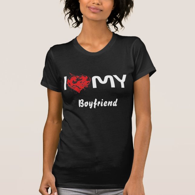 Camiseta Amo a MI novio (Anverso)