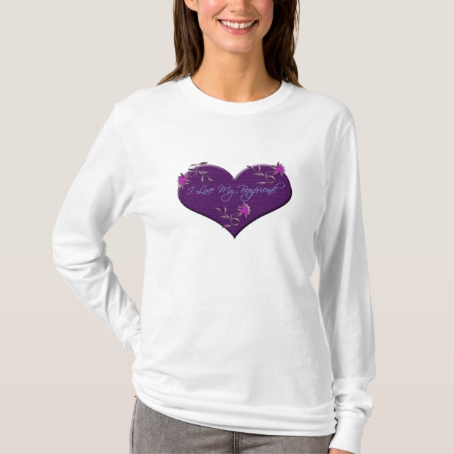 Camiseta Amo a mi novio (Anverso)