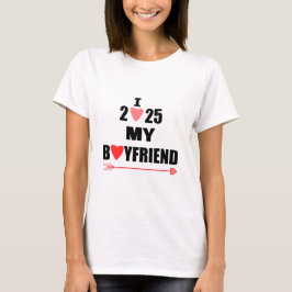 CAMISETA AMO A MI NOVIO 2025
