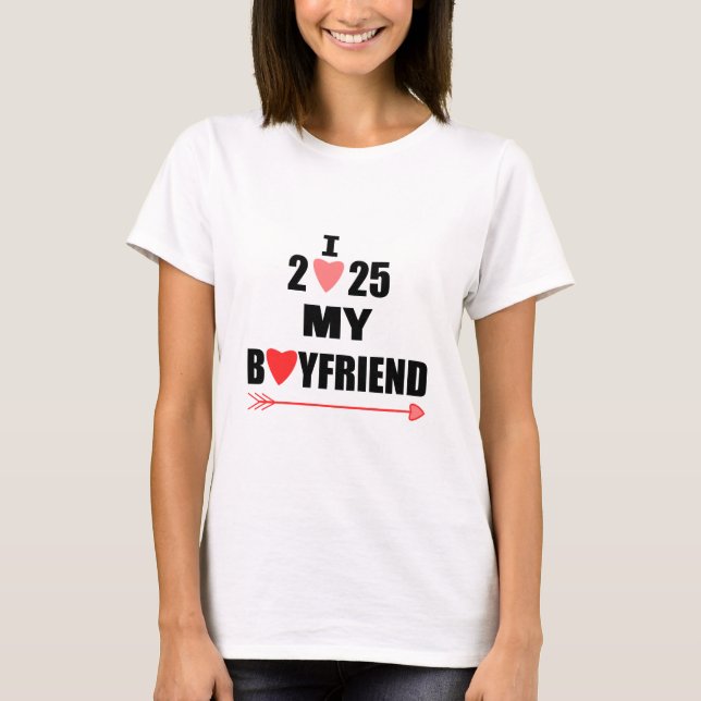CAMISETA AMO A MI NOVIO 2025 (Anverso)