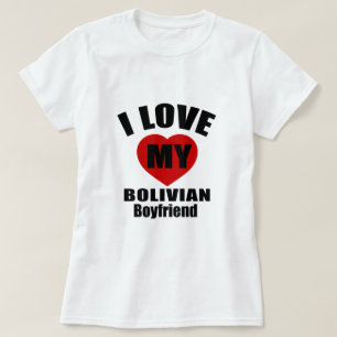 CAMISETA AMO A MI NOVIO BOLIVIANO