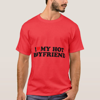 Camiseta Amo a mi novio caliente Corazón Mi amo novio 
